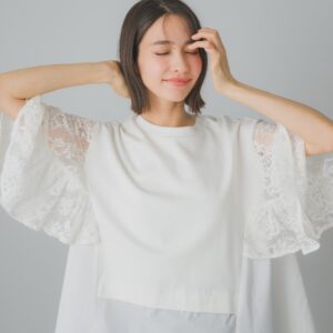 フレアレーススリーブTOPS　70050-4108